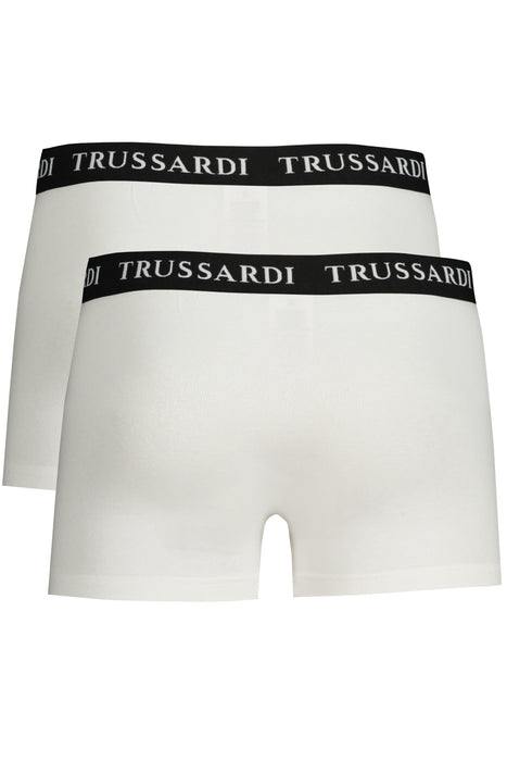 Trussardi Mens White Boxer