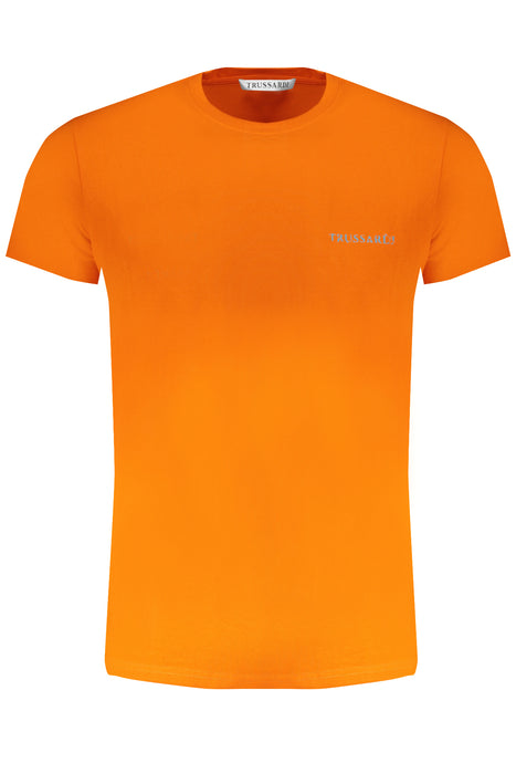 Trussardi Mens Short Sleeve T-Shirt Orange