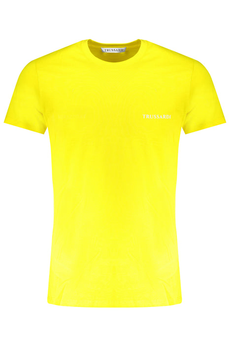 Trussardi Yellow Mens Short Sleeved T-Shirt