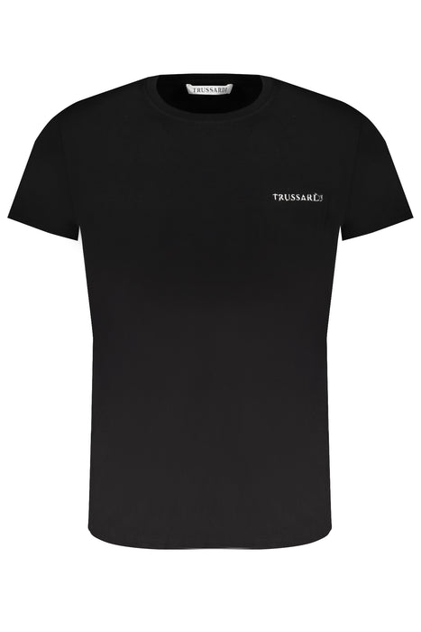 Trussardi Mens Short Sleeve T-Shirt Black