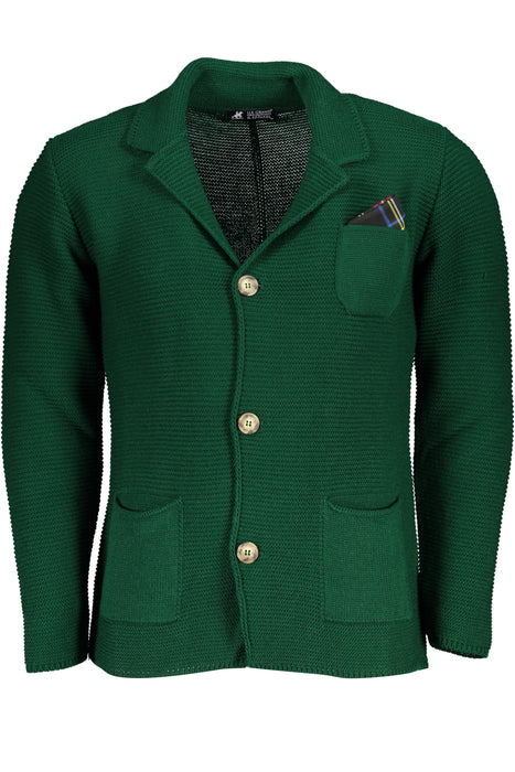 Us Grand Polo Green Mens Cardigan