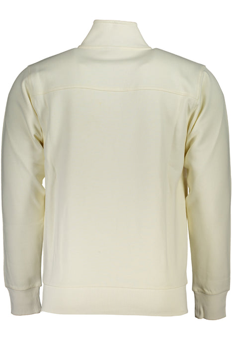 Us Grand Polo Mens White Zip Sweatshirt