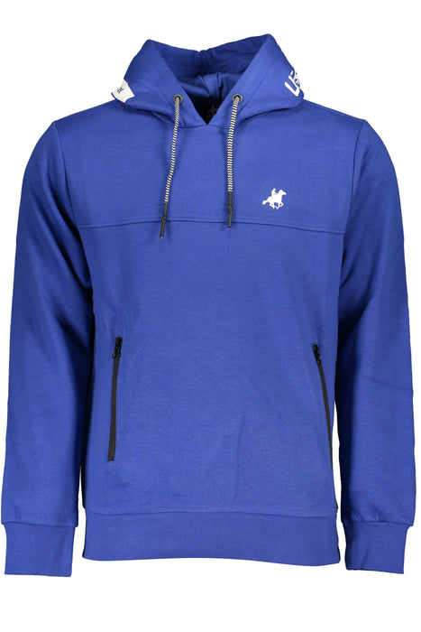 Us Grand Polo Mens Blue Zipless Sweatshirt