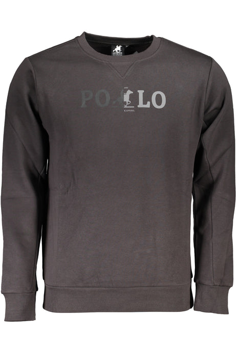 Us Grand Polo Mens Gray Zipless Sweatshirt