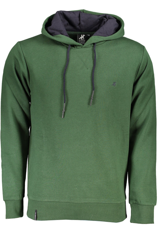 Us Grand Polo Mens Green Zipless Sweatshirt