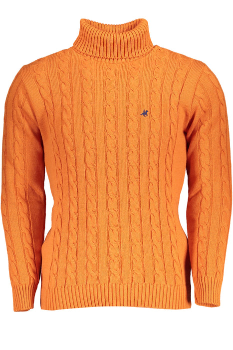 Us Grand Polo Mens Orange Sweater