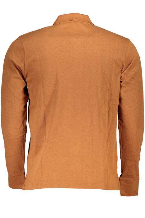 Us Grand Polo Ανδρικό Long Sleeved Polo Shirt Brown | Αγοράστε Us Online - B2Brands | , Μοντέρνο, Ποιοτικό - Καλύτερες Προσφορές