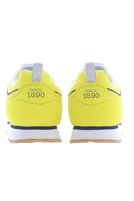 Us Polo Best Price Yellow Kids Sport Shoes