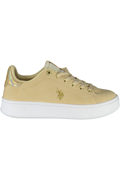 Us Polo Best Price Beige Womens Sports Shoes