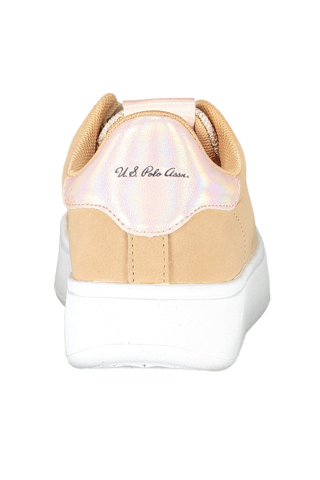 Us Polo Best Price Beige Womens Sports Shoes