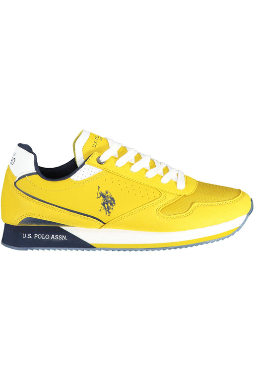 Us Polo Best Price Yellow Mens Sports Shoes