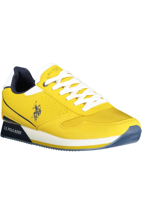 Us Polo Best Price Yellow Mens Sports Shoes