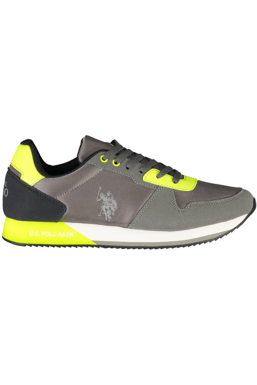 Us Polo Best Price Gray Mens Sports Shoes