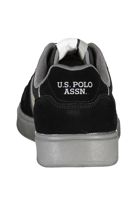 Us Polo Best Price Black Mens Sports Shoes