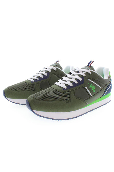 Us Polo Best Price Green Man Sport Shoes