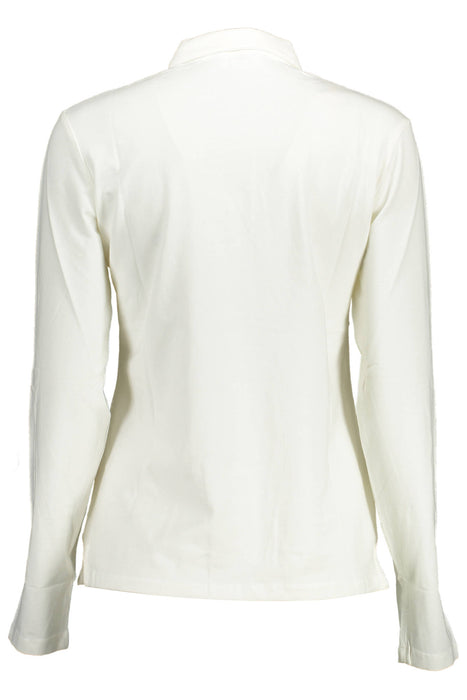 Us Polo Long Sleeved Polo Shirt Woman White