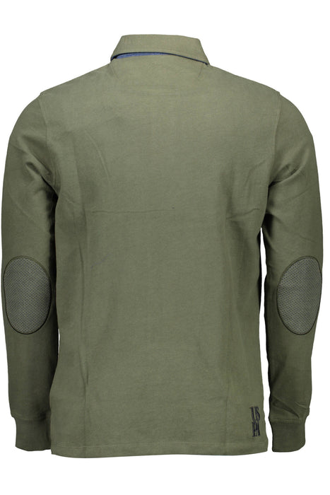 Us Polo Shirt Long Sleeve Mens Green