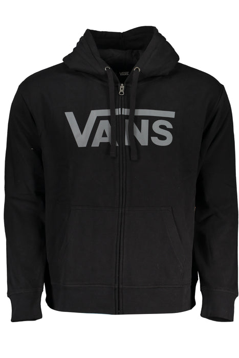 Vans Mens Black Zip Sweatshirt