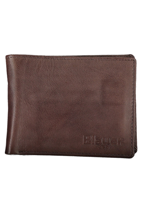 Blauer Mens Wallet Brown