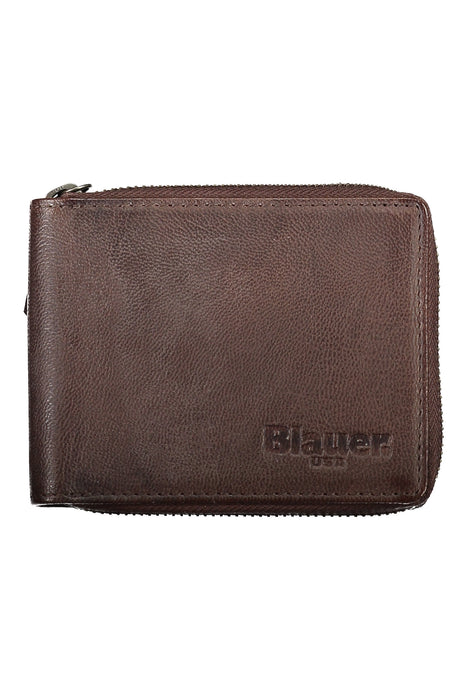 Blauer Mens Wallet Brown