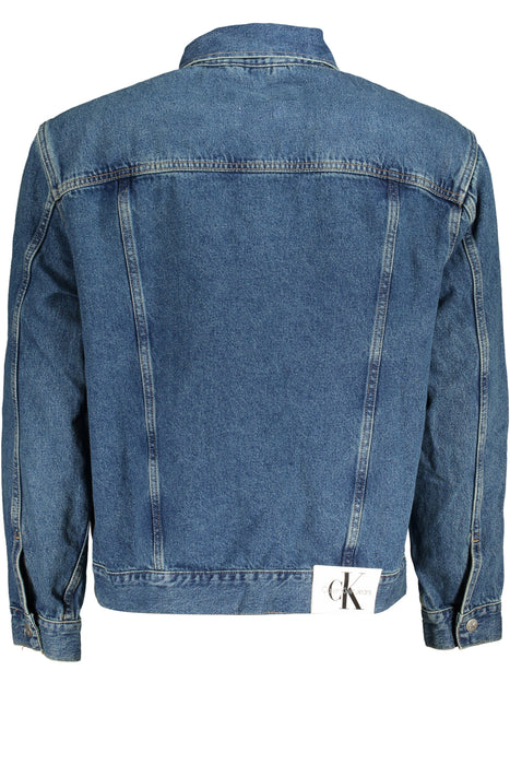 Calvin Klein Ανδρικό Blue Sports Jacket | Αγοράστε Calvin Online - B2Brands | , Μοντέρνο, Ποιότητα - Αγοράστε Τώρα