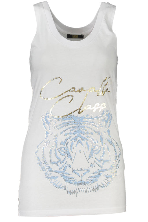 CAVALLI CLASS WOMENS TANK TOP WHITE