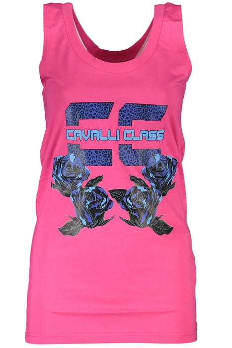 CAVALLI CLASS WOMENS TANK TOP PINK