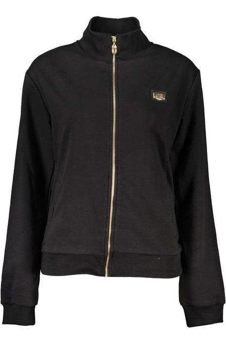 CAVALLI CLASS SWEATSHIRT WITH ZIP WOMAN BLACK