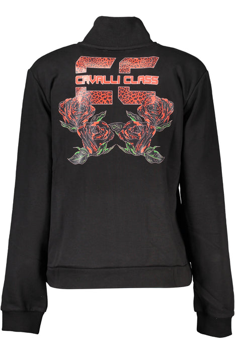 Cavalli Class Sweatshirt With Zip Woman Μαύρο | Αγοράστε Cavalli Online - B2Brands | Μοντέρνο, Ποιοτικό - Καλύτερες Προσφορές