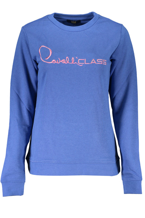 Cavalli Class Womens Zipless Sweatshirt Blue