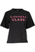 CAVALLI CLASS T-SHIRT SHORT SLEEVE WOMAN BLACK