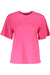 CAVALLI CLASS PINK WOMENS SHORT SLEEVE T-SHIRT