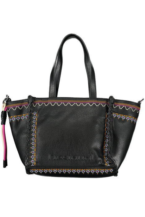 DESIGUAL BLACK WOMENS BAG