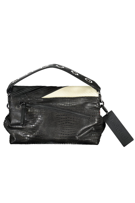 DESIGUAL BLACK WOMENS BAG | Αγοράστε DESIGUAL Online - B2Brands | Μοντέρνο, Ποιοτικό - Καλύτερες Προσφορές