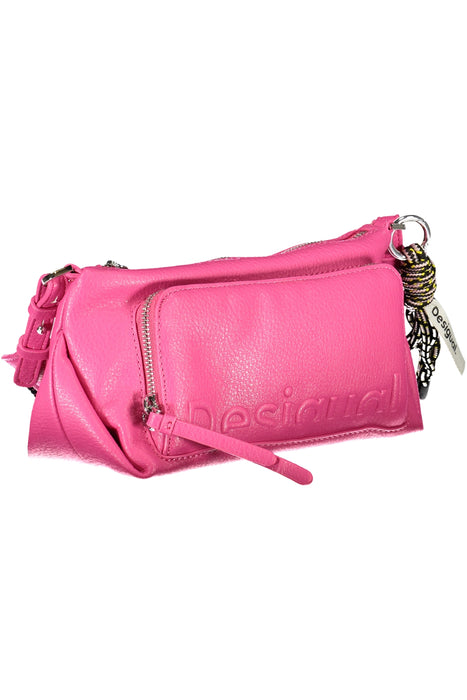 DESIGUAL PINK WOMENS BAG | Αγοράστε DESIGUAL Online - B2Brands | Μοντέρνο, Ποιοτικό - Καλύτερες Προσφορές