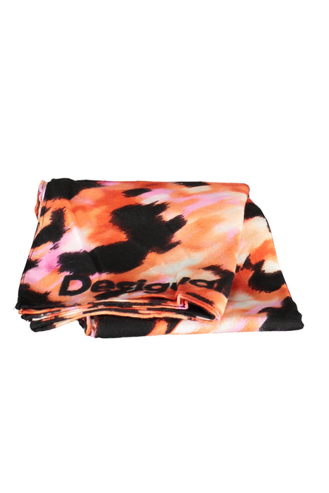 DESIGUAL WOMENS PINK SCARF