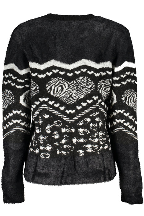 DESIGUAL BLACK WOMENS SWEATER | Αγοράστε DESIGUAL Online - B2Brands | Μοντέρνο, Ποιοτικό - Καλύτερες Προσφορές