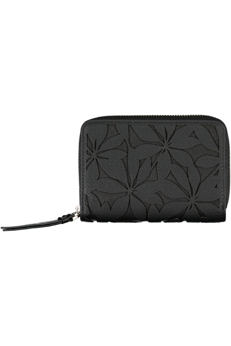 DESIGUAL BLACK WOMENS WALLET