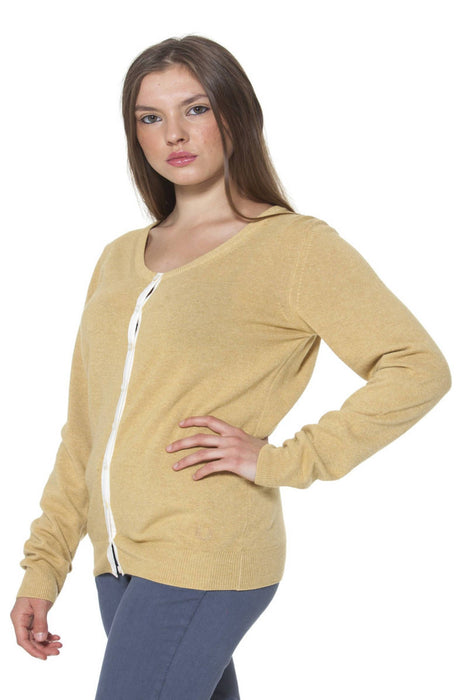 Fred Perry Yellow Woman Cardigan | Αγοράστε Fred Online - B2Brands | Μοντέρνο, Ποιοτικό - Αγοράστε Τώρα