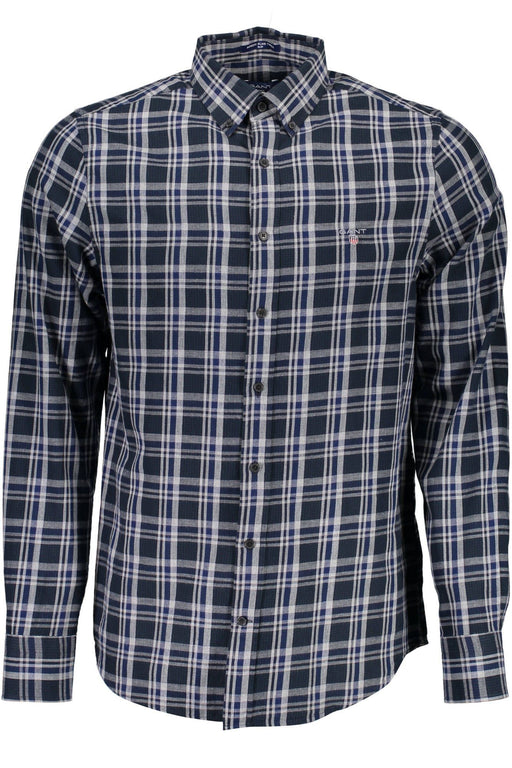 GANT MENS BLUE LONG SLEEVE SHIRT