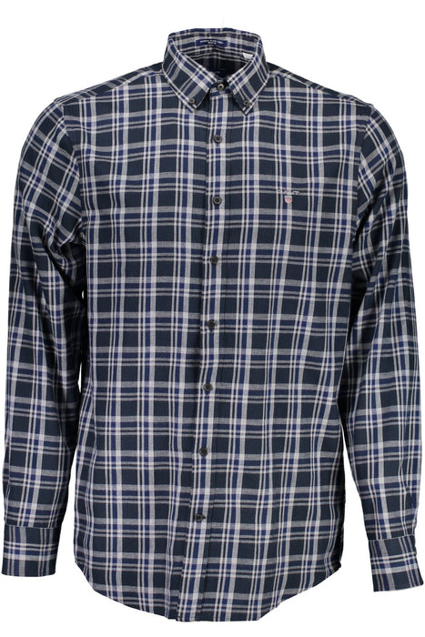 GANT MENS BLUE LONG SLEEVE SHIRT