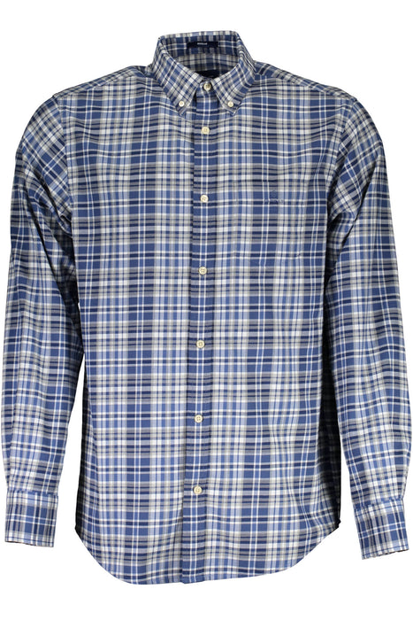 GANT MENS BLUE LONG SLEEVE SHIRT