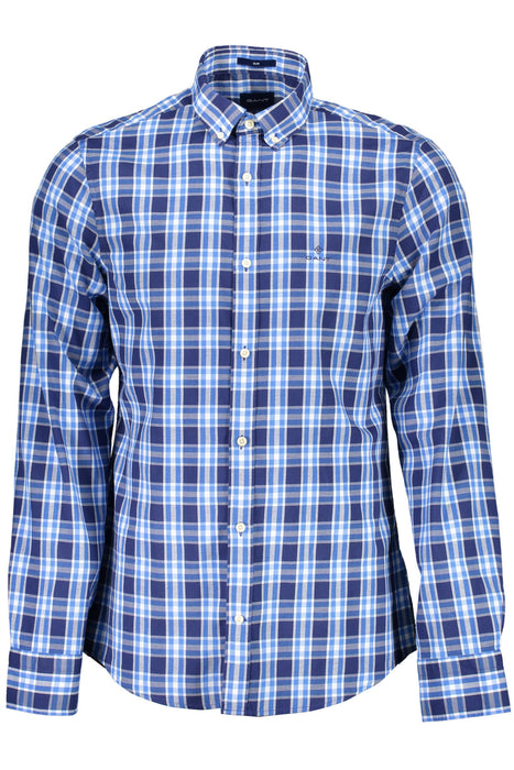 GANT MENS BLUE LONG SLEEVE SHIRT