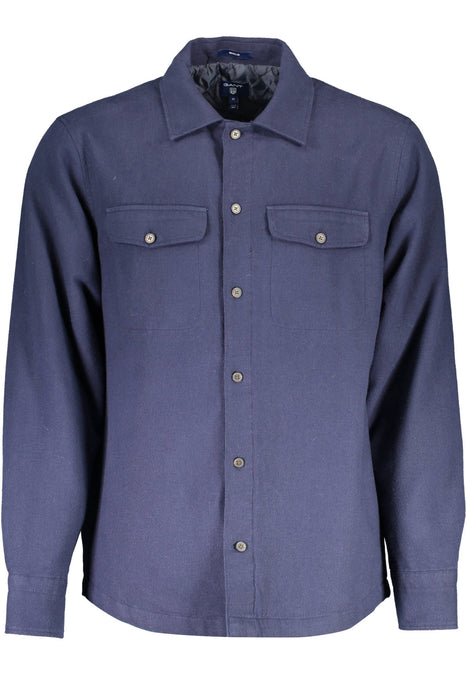 GANT MENS BLUE LONG SLEEVE SHIRT