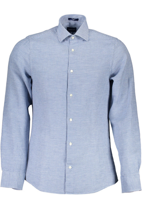 GANT MENS BLUE LONG SLEEVE SHIRT