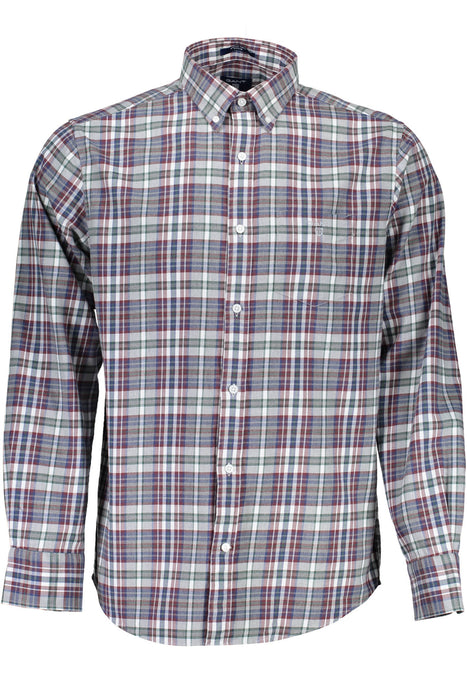 GANT MENS BLUE LONG SLEEVE SHIRT