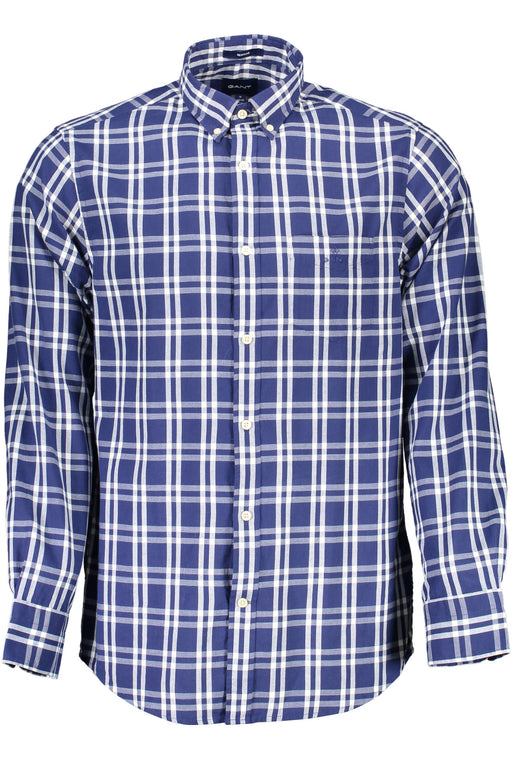 GANT MENS BLUE LONG SLEEVE SHIRT