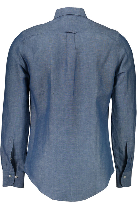 Gant Ανδρικό Blue Long Sleeve Shirt | Αγοράστε Gant Online - B2Brands | Μοντέρνο, Ποιοτικό - Καλύτερες Προσφορές