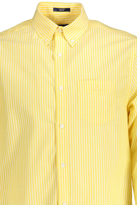 Gant Ανδρικό Yellow Long Sleeve Shirt | Αγοράστε Gant Online - B2Brands | Μοντέρνο, Ποιοτικό