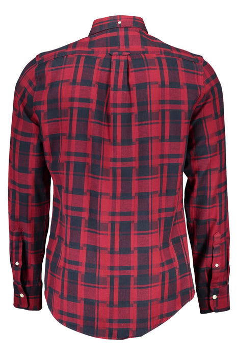 Gant Ανδρικό Red Long Sleeve Shirt | Αγοράστε Gant Online - B2Brands | Μοντέρνο, Ποιοτικό